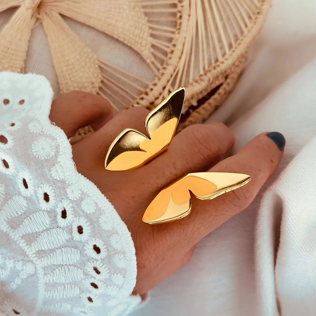 Anillo Mariposa Volando