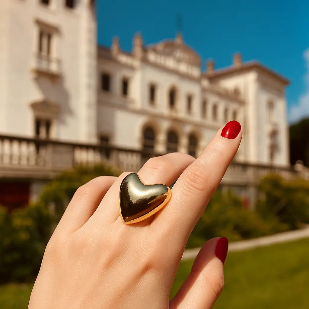 Anillo Corazón Latido XL