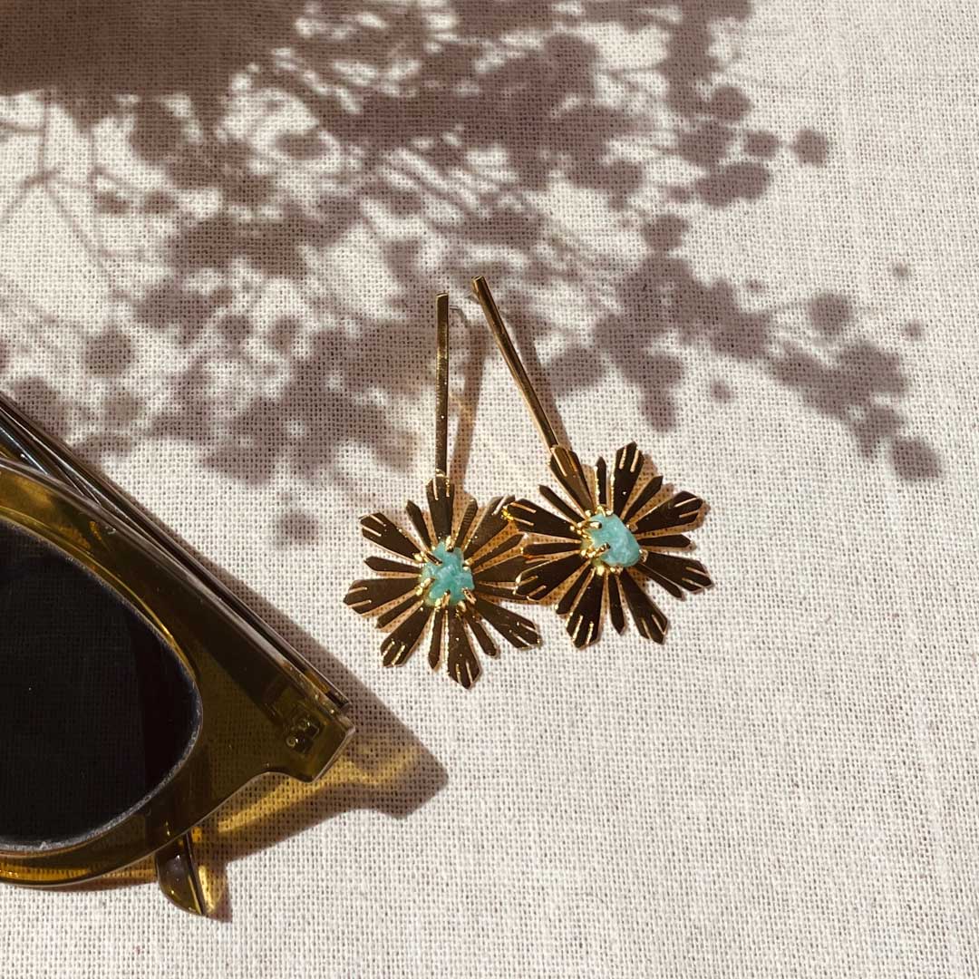 Aretes Prima Esmeralda