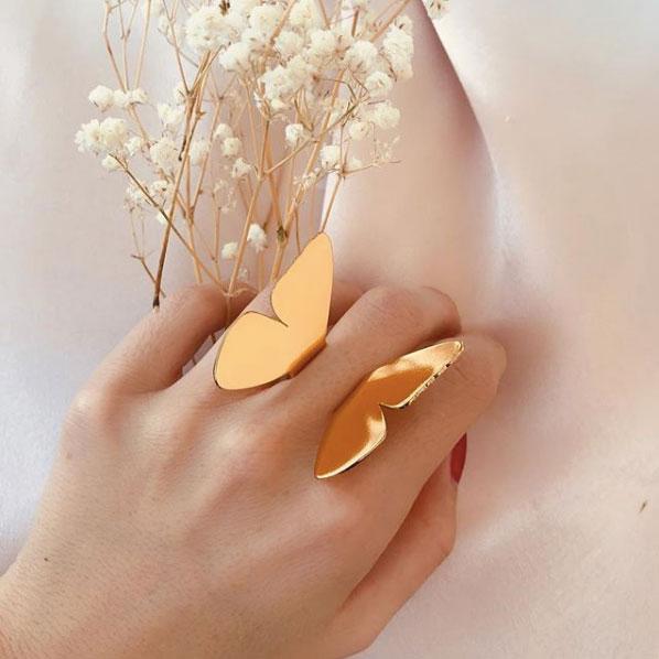 Anillo Mariposa Volando