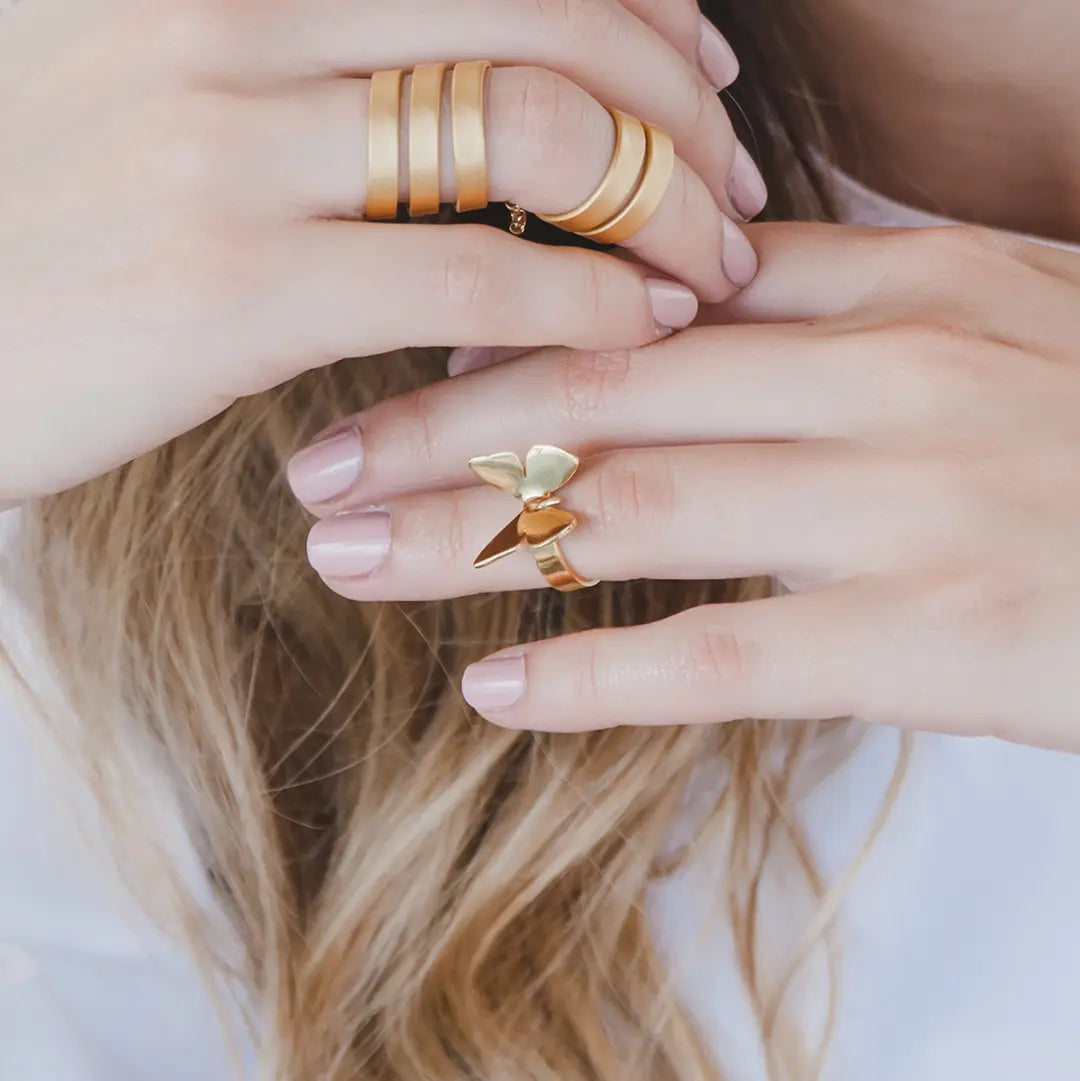 Anillo Mariposa Midi