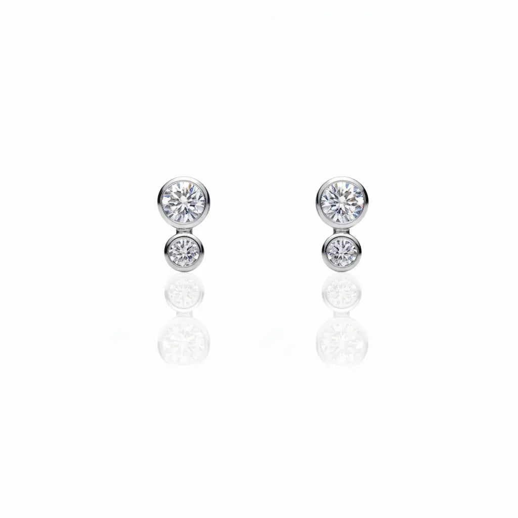 Topos Lorenza Diamantes- Oro 18K