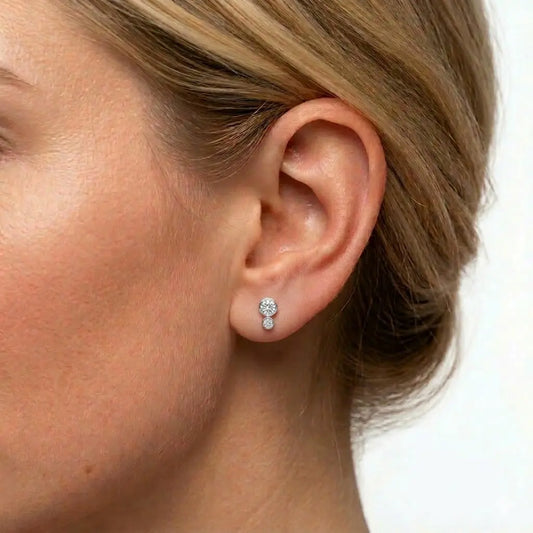 Topos Lorenza Diamantes- Oro 18K