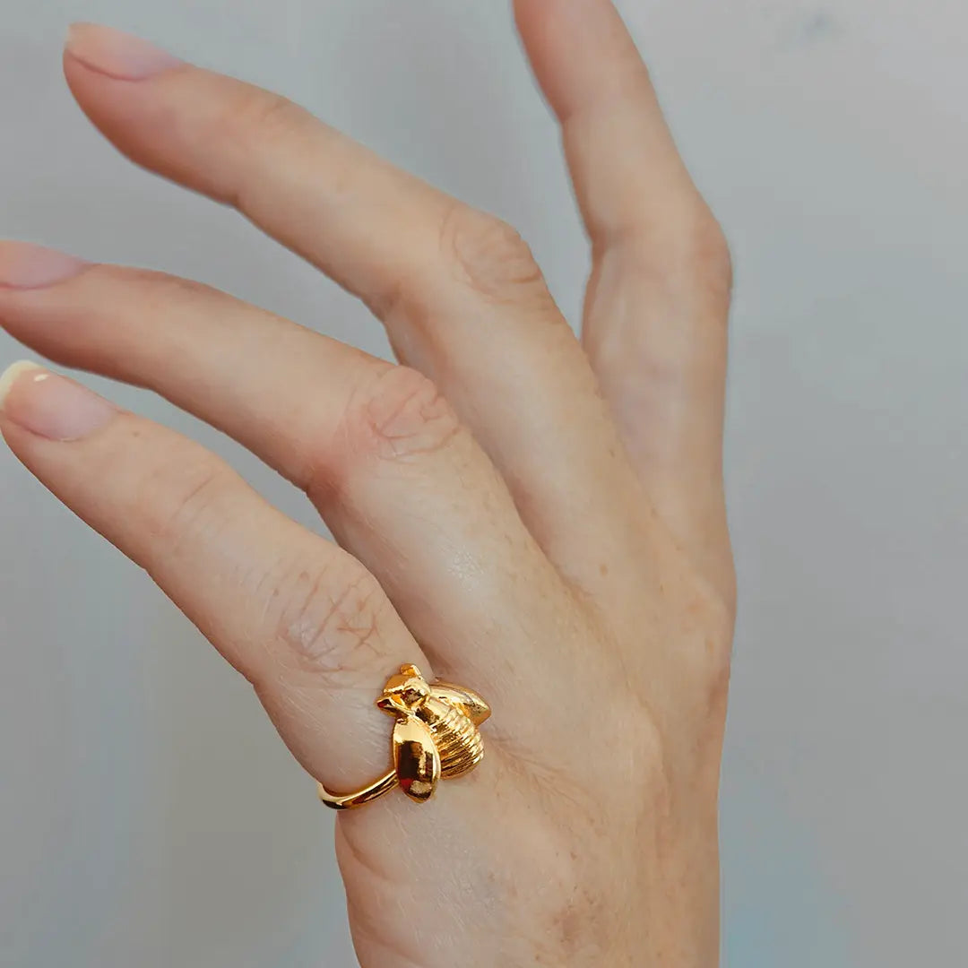 Anillo Abeja Stack