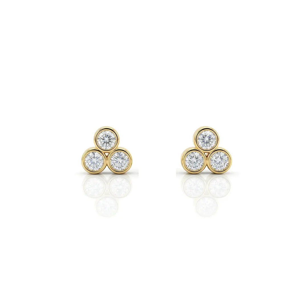 Topos Lucci Diamantes- Oro 18K