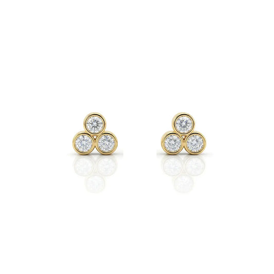 Topos Lucci Diamantes- Oro 18K